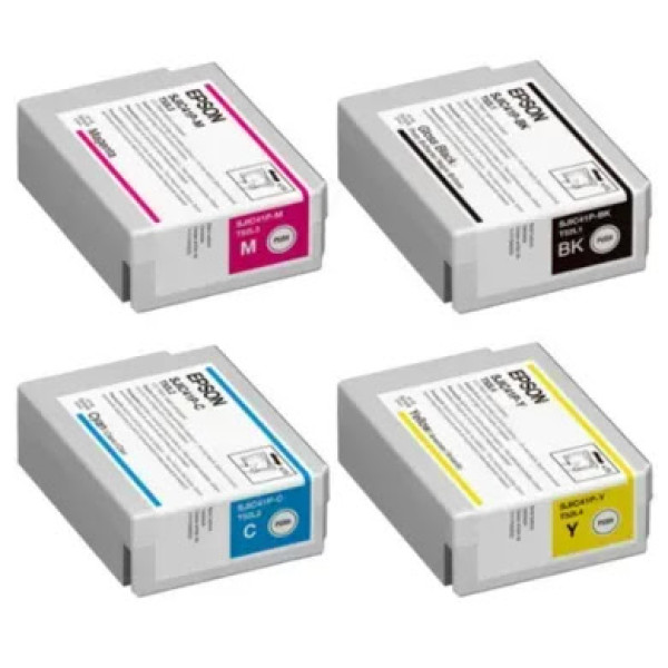 EPSON SJIC42P Magenta (C13T52M340) - Картридж для Epson ColorWorks C4000e BK, 50 мл