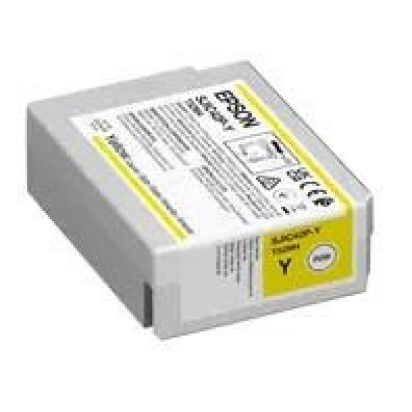 Картридж Epson SJIC42P ColorWorks C4000e Bk Yellow C13T52M440, 50 мг