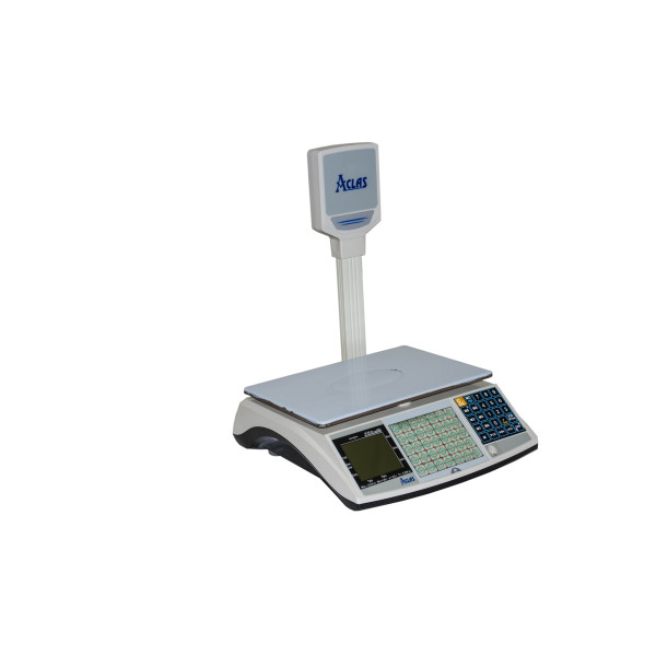 Весы торговые Aclas PS6 (PS6P15D) со стойкой до 15 кг