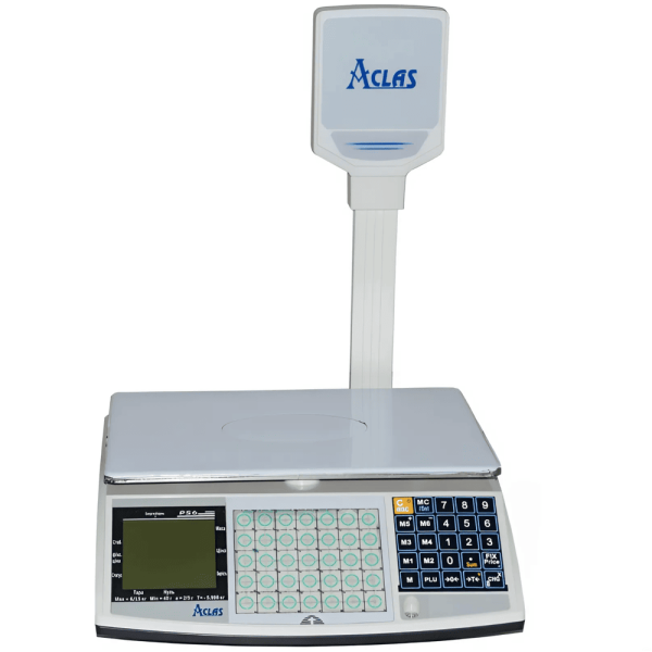 Весы торговые Aclas PS6 (PS6P15D) со стойкой до 15 кг
