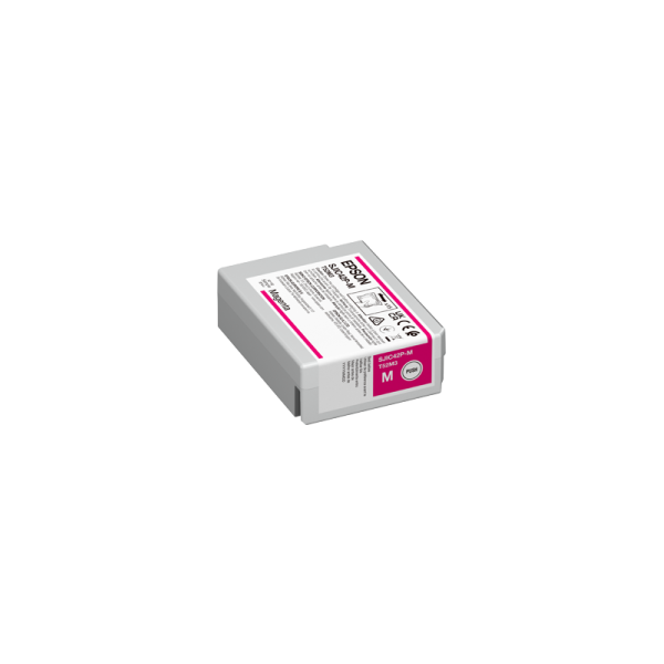 EPSON SJIC42P Magenta (C13T52M340) - Картридж для Epson ColorWorks C4000e BK, 50 мл