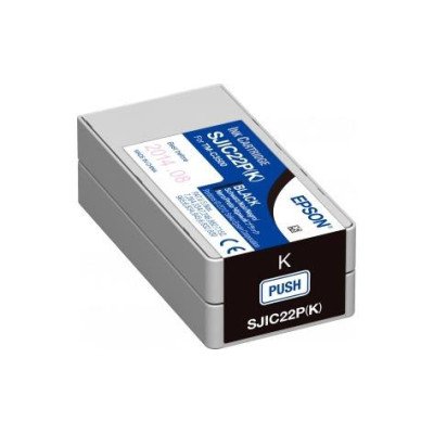 Картридж Epson SJIC22P TM-C3500 Black C33S020601 Картридж Epson SJIC22P TM-C3500 Black C33S020601