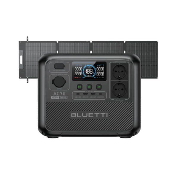 Зарядная станция Bluetti AC70 1000Bт/768Bт*ч