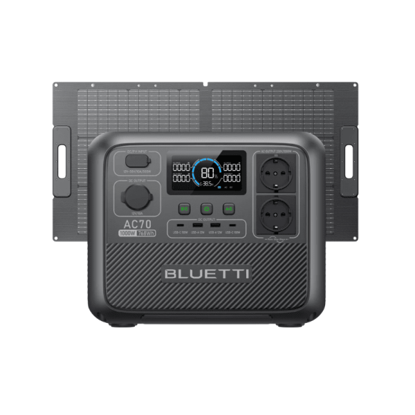 Зарядная станция Bluetti AC70 1000Bт/768Bт*ч
