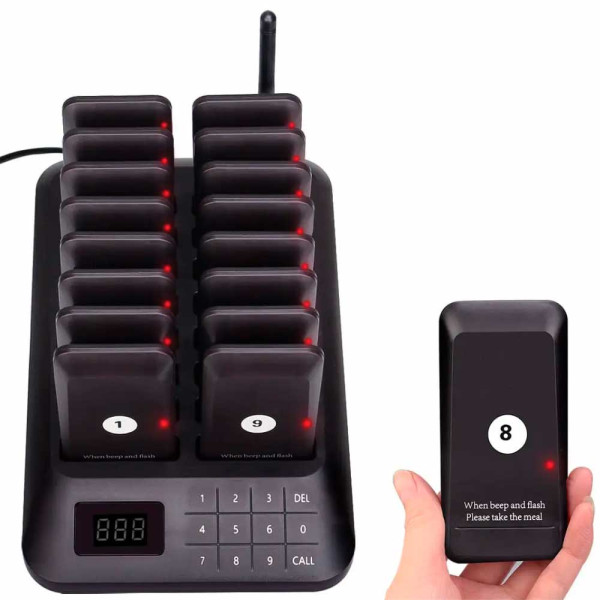 Система оповещения и вызова клиентов BELFIX FLAT-01BK