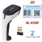 Беспроводной 2D сканер штрихкодов ALEO AL-V20R 2.4G