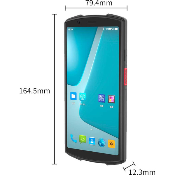 Промышленный терминал сбора данных LECOM N60B 6" Android 13 IP66/4GB/64GB с 2D сканером Honeywell N6602-W2