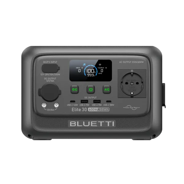 Зарядная станция BLUETTI Elite 30 V2 Portable Power Station 600W 288Wh
