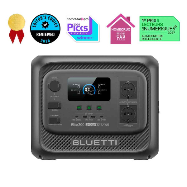 Зарядная станция BLUETTI Elite 300, 2400 Вт, 3014,4 Вт·ч Зарядная станция BLUETTI Elite 300, 2400 Вт, 3014,4 Вт·ч