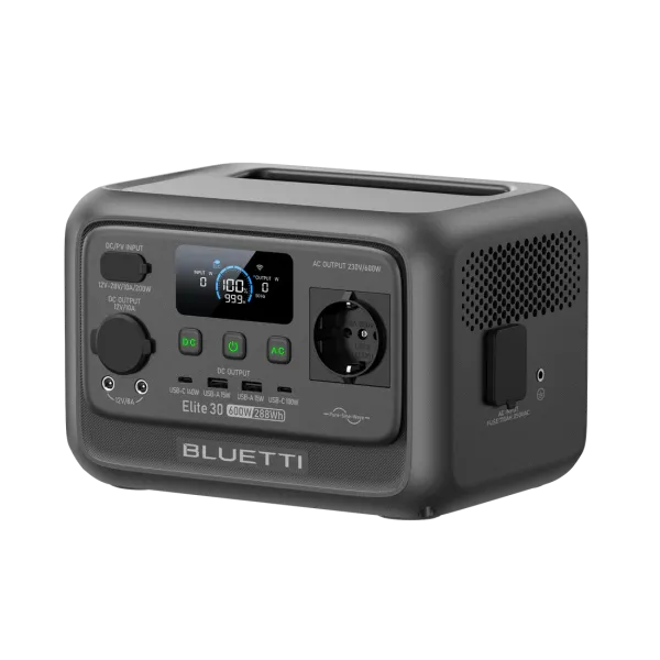 Зарядна станція BLUETTI Elite 30 V2 Portable Power Station | 600W 288Wh