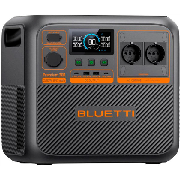 Зарядна станція BLUETTI Premium 200 V2 Portable Power Station | 2700W 2073Wh
