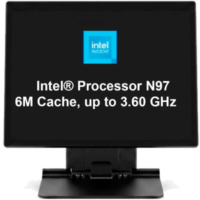 Сенсорный моноблок ASAP POS KM150W6 (N97, 8/256Gb)