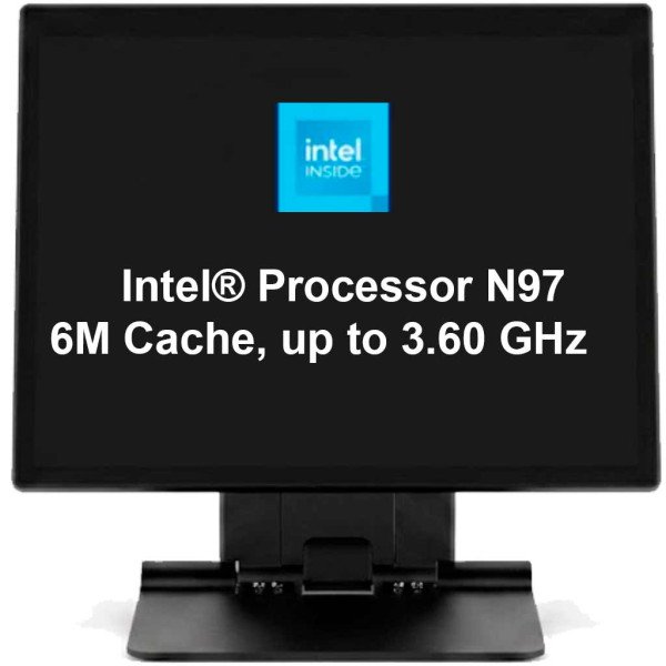 Сенсорный моноблок ASAP POS KM150W6 (N97, 8/256Gb)