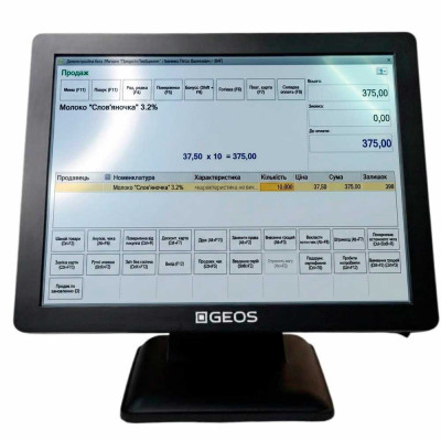 Професійний сенсорний POS-Термінал Geos Pro S1506R