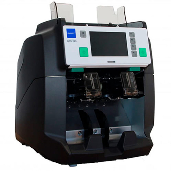 Glory GFS-220C - сортувальник банкнот з перевіркою справжності та мультивалютним підрахунком Glory GFS-220C - сортувальник банкнот з перевіркою справжності та мультивалютним підрахунком