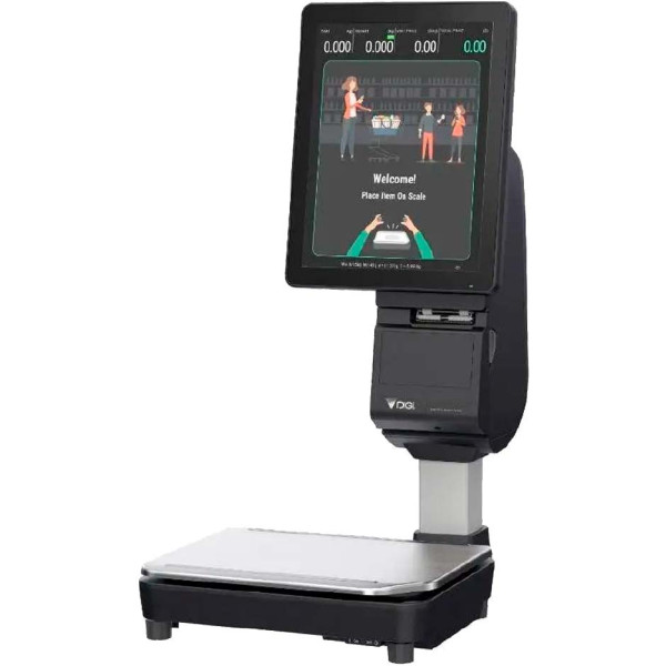 Сенсорные весы DIGI SM 6000G SSP с печатью этикеток