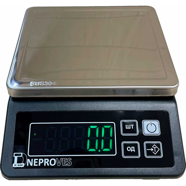 Профессиональные влагозащищенные весы ВТД-W до 15 кг.
