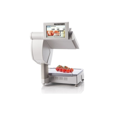 Прилавкові торгові ваги з друком етикетки Bizerba SC II 800 до 15 кг Прилавкові торгові ваги з друком етикетки Bizerba SC II 800 до 15 кг