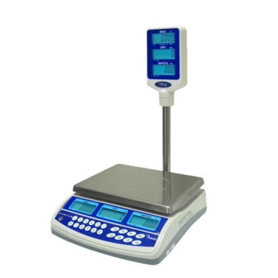 Ваги торгові електронні Certus CTPд з стійкою  6кг