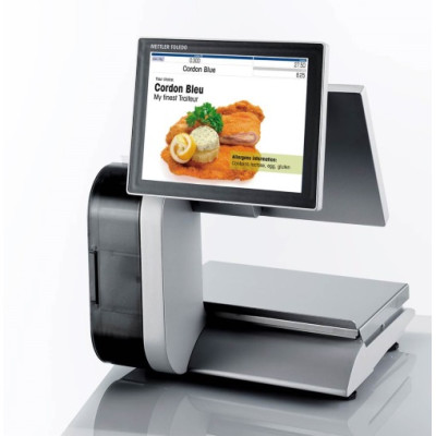 Сенсорні ваги самообслуговування Mettler Toledo UC-HTT-M з двома екранами, до 15 кг Сенсорні ваги самообслуговування Mettler Toledo UC-HTT-M з двома екранами, до 15 кг