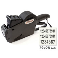 Трехстрочный этикет-пистолет Printex 2928 (11А-11А-7), 29 символов, 29х28 мм