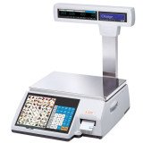 Весы торговые с печатью этикеток CAS CL5000J-IP на 15 кг