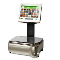 Сенсорні ваги з друком етикетки Digi SM 5000 BS самообслуговування до 15 кг Сенсорні ваги з друком етикетки Digi SM 5000 BS самообслуговування до 15 кг