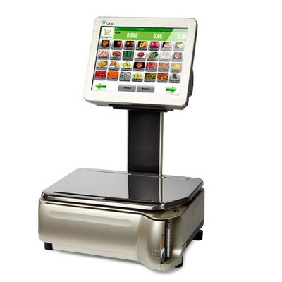 Сенсорні ваги з друком етикетки Digi SM 5000 BS самообслуговування до 15 кг