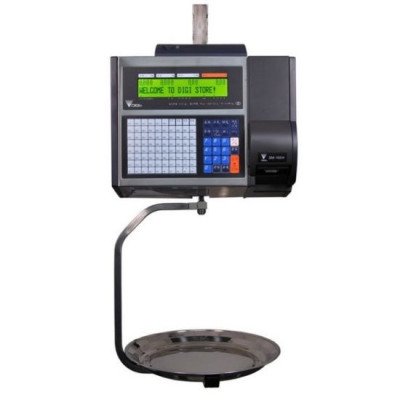 Подвесные весы для продажи рыбы с печатью этикетки DIGI SM-5100H до 6/15кг