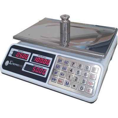 Ваги торгові Дніпровес ВТД-ЕЛ1 без стійки на 6/15/30 кг