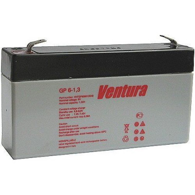 Акумуляторна батарея 6V 1.3A (97 x 25 x 56 мм) універсальна