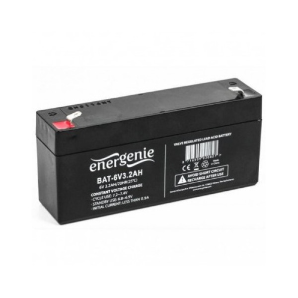 Акумуляторна батарея 6V 3.2A (134 x 34 x 61 мм) універсальна