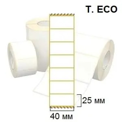 Термоетикетка 40х25/1000 Термоетикетка 40х25/1000
