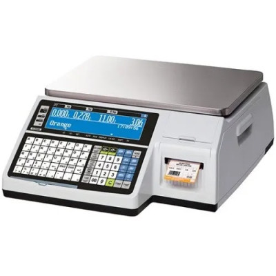 Ваги з печаткою етикеток CAS CL-5200-B 15 кг Ваги з печаткою етикеток CAS CL-5200-B 15 кг