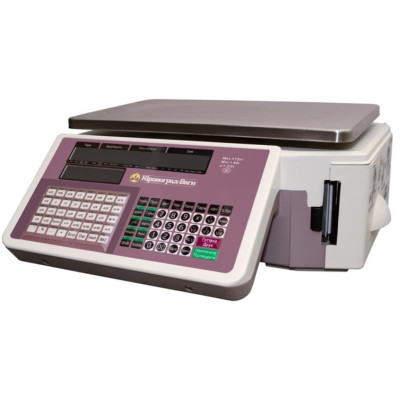 Ваги з друком етикетки ВТНЕ-ПРИНТ-15Н1-2, RS-232, Ethernet, до 15 кг