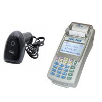 Касовий апарат MINI-T400ME + 2D сканер штрих-кодів UNS BS-1201 Titan