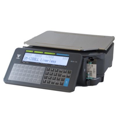 Ваги торгівельні DIGI SM-120B на 15 кг з друком етикетки без стійки