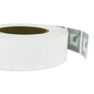 Радіочастотна етикетка 40 x 30 мм захисна біла