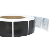 Радіочастотна етикетка 40 x 40 мм захисна чорна