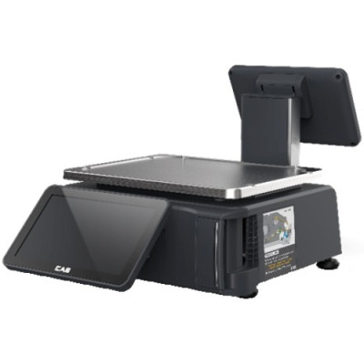 Ваги сенсорні з друком етикеток CAS CL8000-SU на 30 кг Ваги сенсорні з друком етикеток CAS CL8000-SU на 30 кг