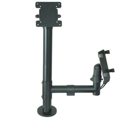 Стійка тримач обладнання (вісь, кріплення для монітора, кріплення для банківського терміналу)