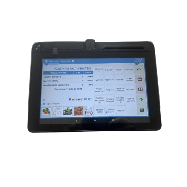 Сенсорний POS термінал ЕС-D1 Сенсорний POS термінал ЕС-D1