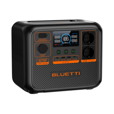 Зарядная станция BLUETTI AC70P 1000Вт/864Вт*ч
