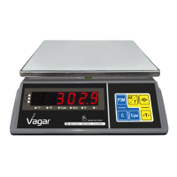 Весы фасовочные Vagar VW TOUCH LED 3/6/15 RS-232