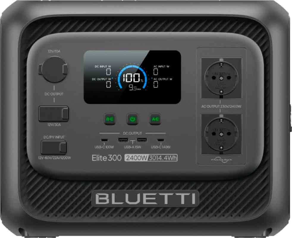 Зарядна станція BLUETTI Elite 300, 2400 Вт, 3014,4 Вт·год